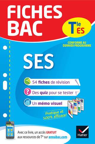 Cover image: Fiches bac SES Tle ES 9782401046924