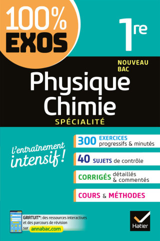 Cover image: Physique-Chimie 1re générale (spécialité) 9782401054592