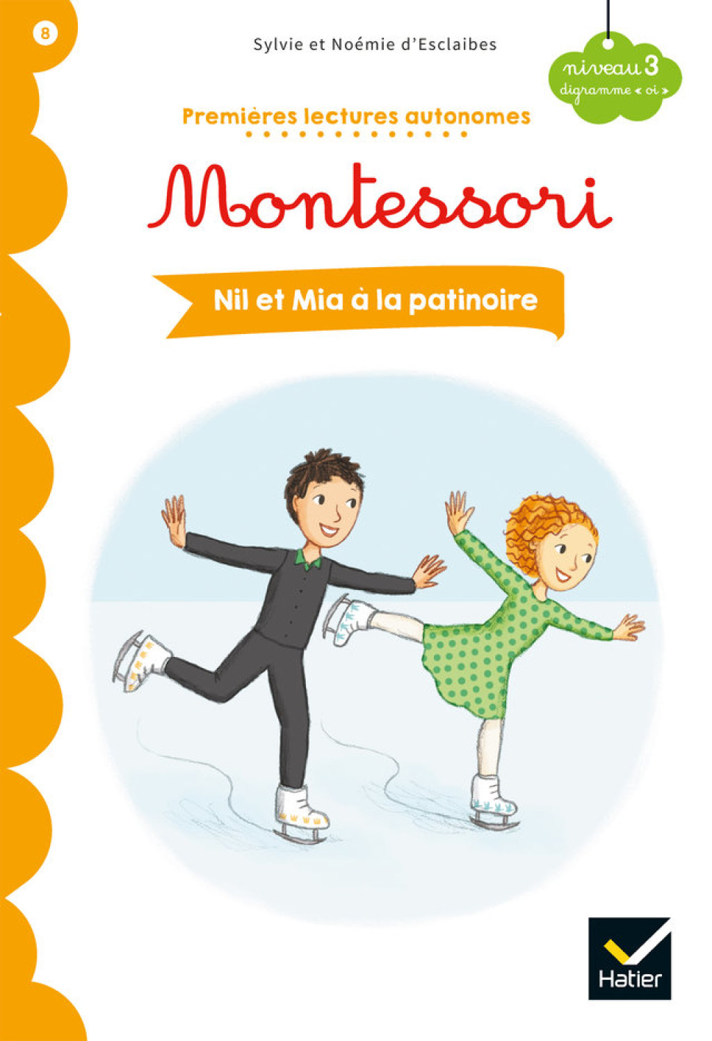 Nil et Mia à la patinoire – Premières lectures autonomes Montessori