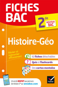 Cover image: Fiches bac Histoire-Géographie 2de 9782401052628