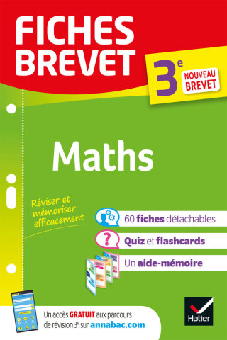 Cover image: Fiches brevet Maths 3e - Brevet 2023 9782401061736