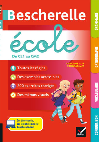 Cover image: Bescherelle école - Français (CP, CE1, CE2, CM1, CM2) 9782401061217
