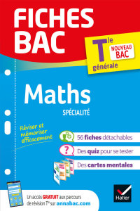 Cover image: Fiches bac Maths Tle (spécialité) - Bac 2024 9782401064300