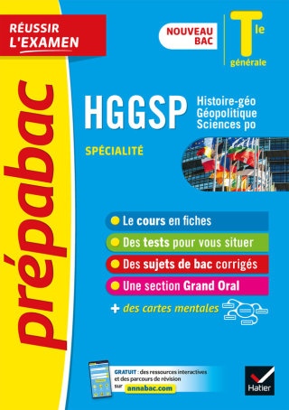 Cover image: HGGSP Tle générale (spécialité) - Prépabac Réussir l'examen - Bac 2023 9782401064485