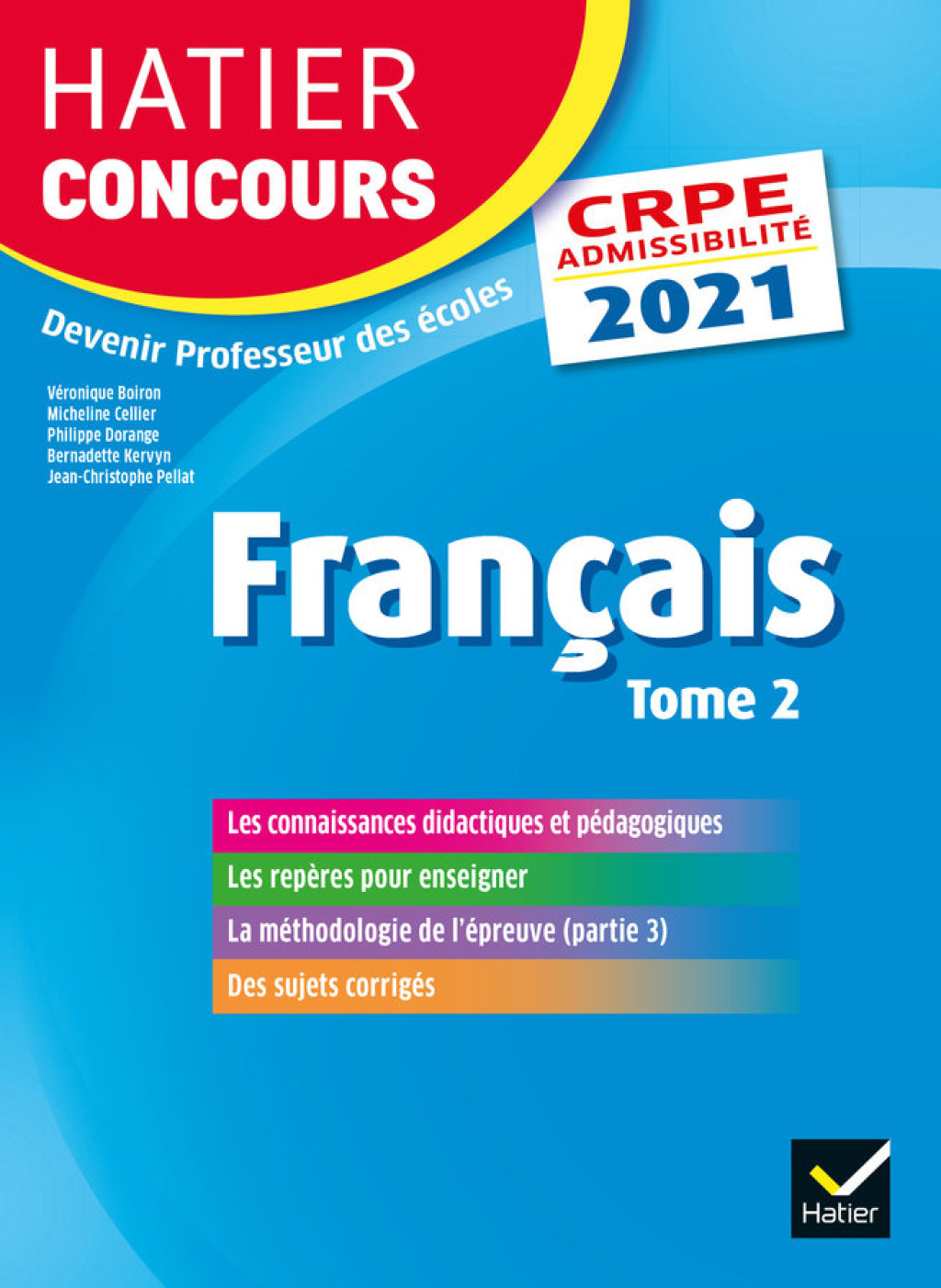 Français tome 2 – CRPE 2021 – Epreuve écrite d’admissibilité