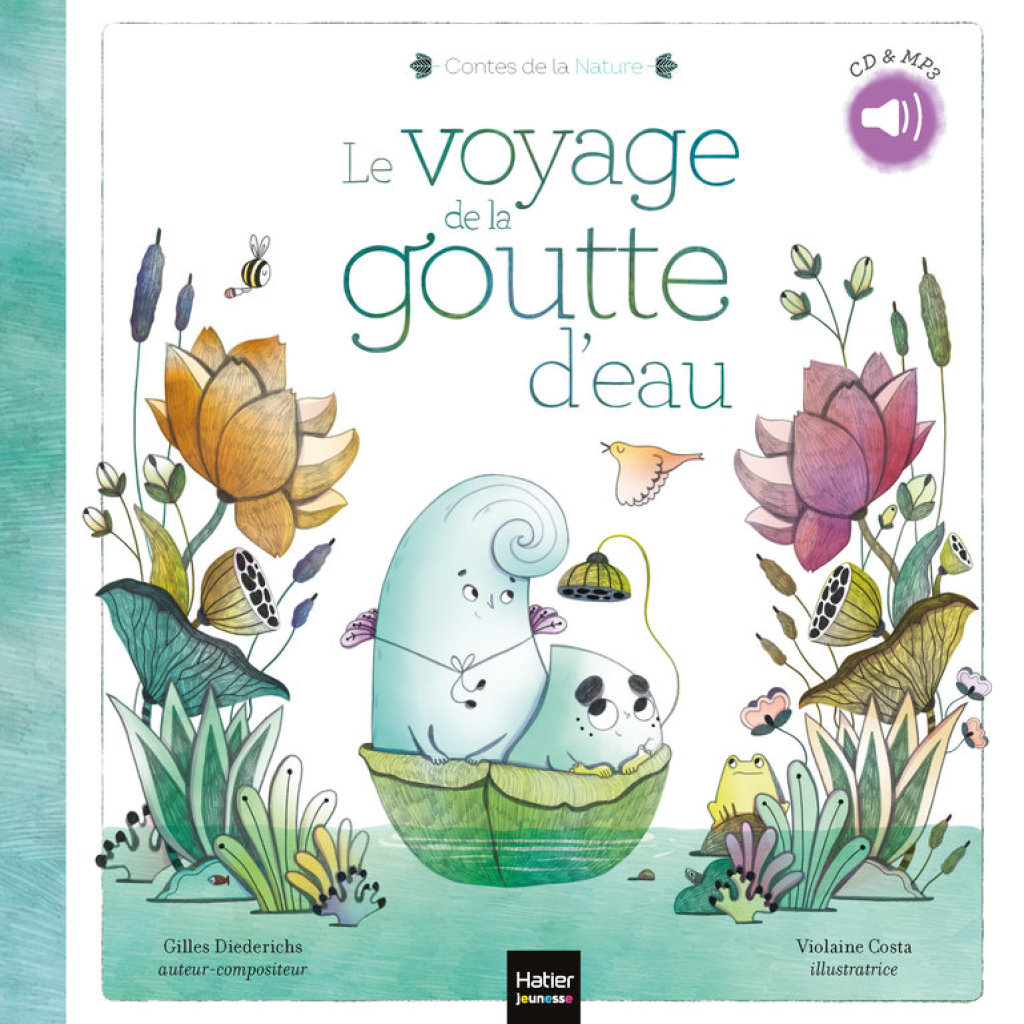 Contes de la nature – Le voyage de la goutte d’eau 3/5 ans