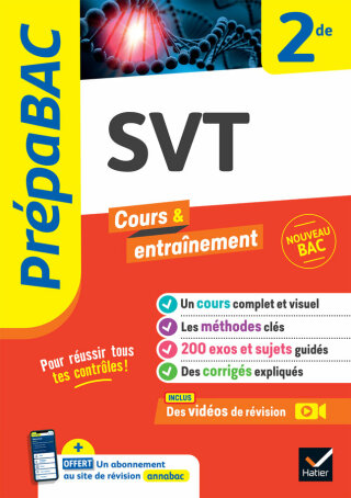 Cover image: Prépabac - SVT 2de 9782401094963