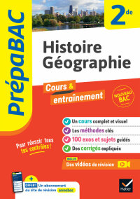 Cover image: Prépabac Histoire-géographie 2de 9782401094833