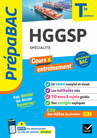 Cover image: Prépabac - HGGSP Tle générale (spécialité) - Bac 2026 9782401094918