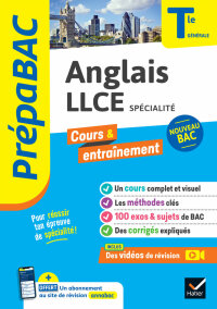 Cover image: Prépabac Anglais LLCE Tle générale (spécialité) - Bac 2024 9782401095052