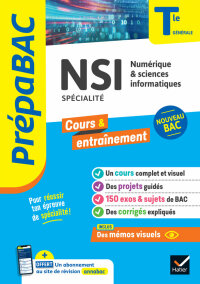 Cover image: Prépabac NSI Tle générale (spécialité) - Bac 2024 9782401094925