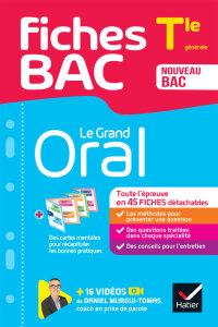 Cover image: Fiches bac - Le Grand Oral Tle - Bac 2025 9782401104730