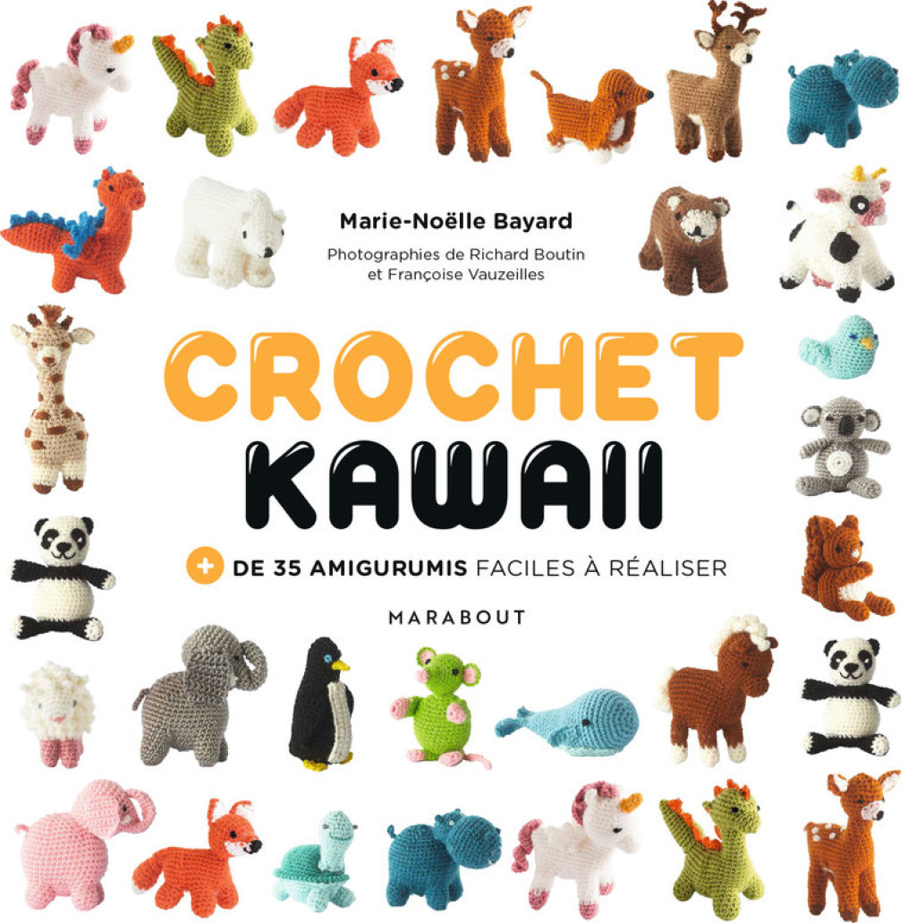 Crochet Kawai + de 35 amigurumis faciles à réaliser