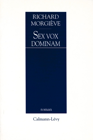 Cover image: Sex vox dominam 9782702124925