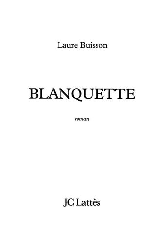 Cover image: Blanquette 9782709621373