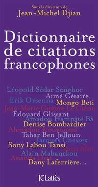 Cover image: Dictionnaire des citations francophones 9782709636834