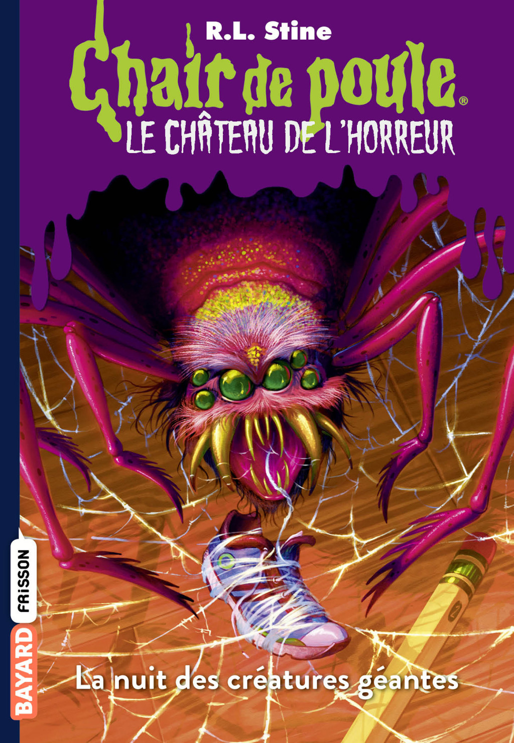 Le château de l’horreur, Tome 02 La nuit des créatures géantes