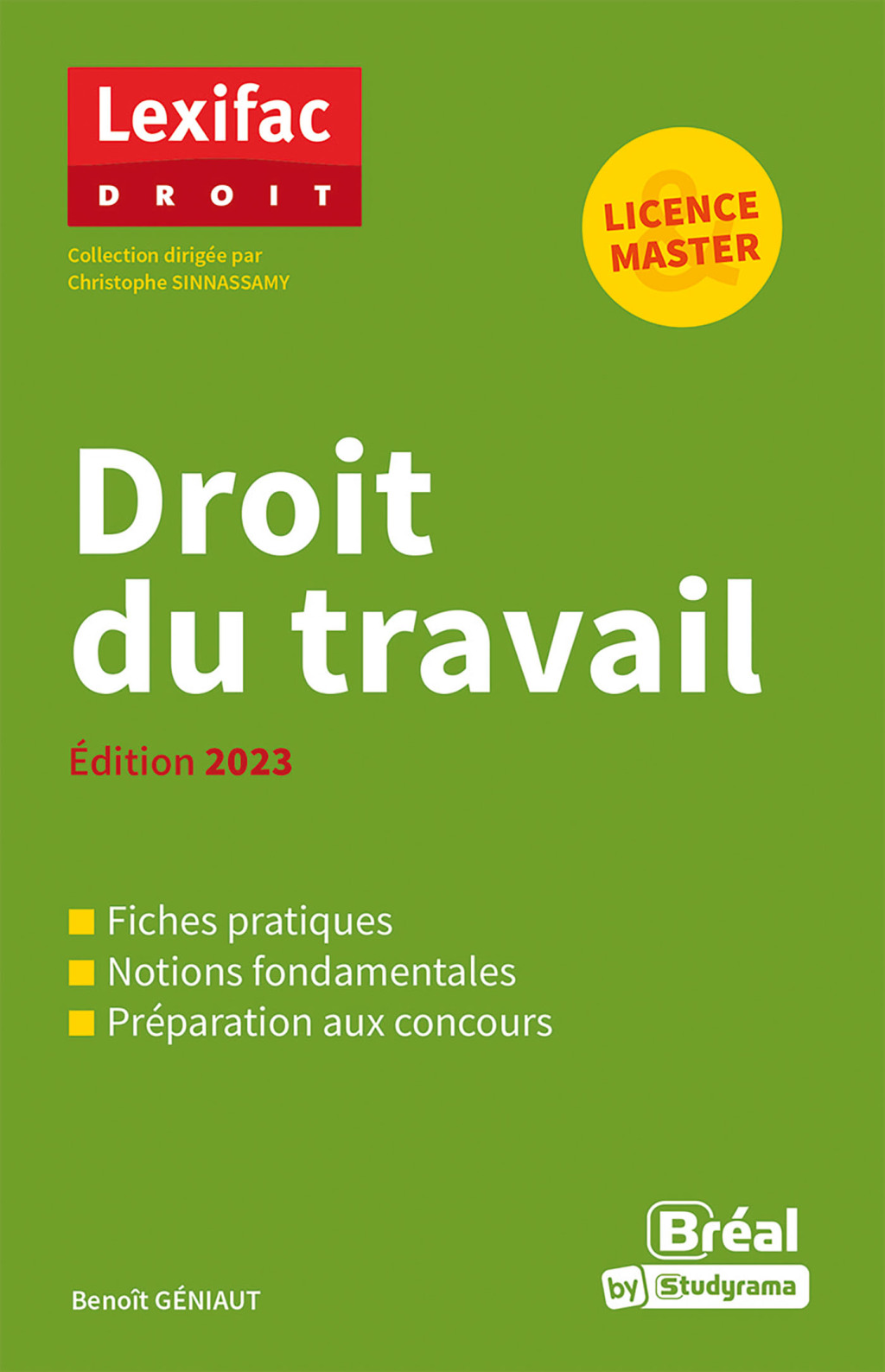 Droit du travail – Licence, Master – Édition 2023