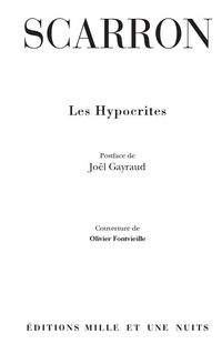 Cover image: Les Hypocrites 9782842059019