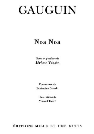 Cover image: Noa-Noa 9782842053659