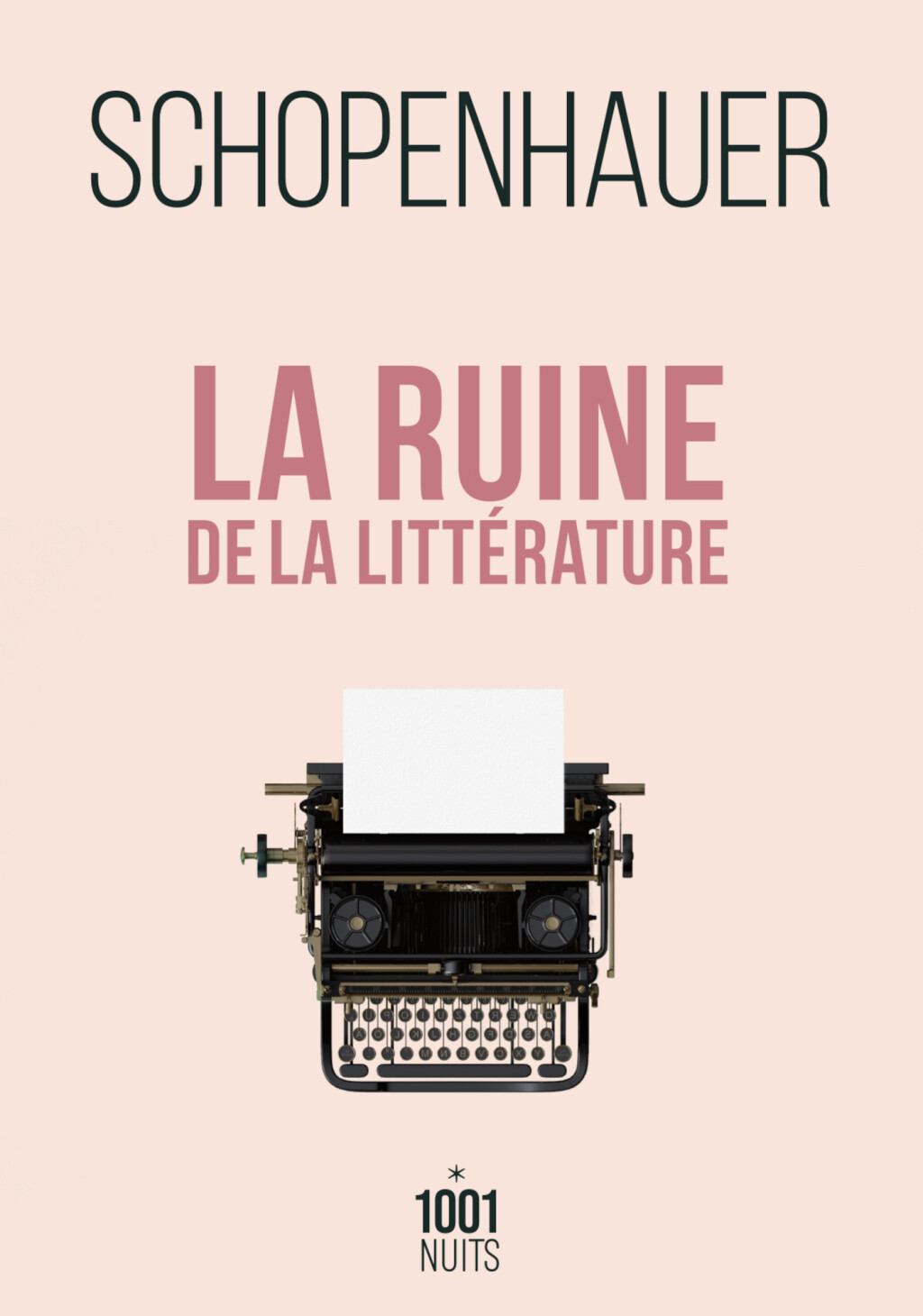La ruine de la littérature