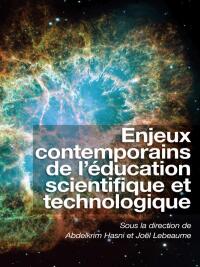 Imagen de portada: Enjeux contemporains de l'éducation scientifique et technologique 9782760307339