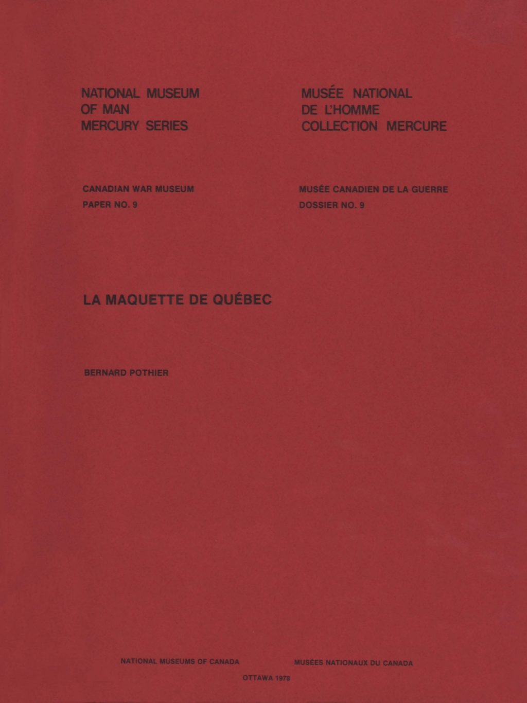 Maquette de Québec