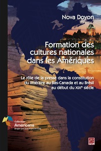 Cover image: Formations des cultures nationales dans les Amériques