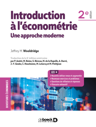 Cover image: Introduction à l'économétrie 9782807306837