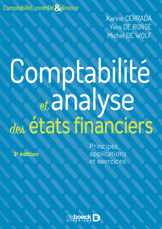 Cover image: Comptabilité et analyse des états financiers 3rd edition 9782807320406