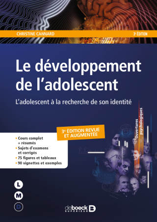 Cover image: Le développement de l'adolescent : L'adolescent à la recherche de son identité : Série LMD 3rd edition 9782807320383