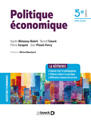 Cover image: Politique économique 5th edition 9782807328815