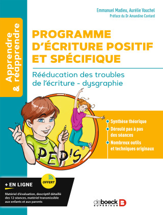 Cover image: Programme d Écriture Positif et Spécifique (PEP'S) 1st edition 9782807339217