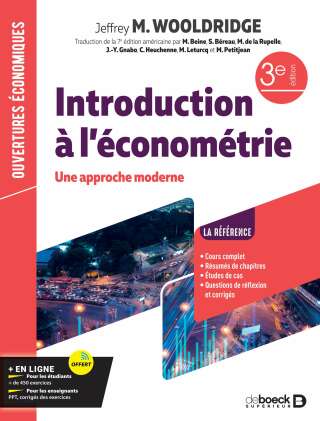 Cover image: Introduction à l'économétrie 3rd edition 9782807329775