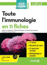Cover image: Toute l'immunologie en 11 fiches 2nd edition 9782807348288