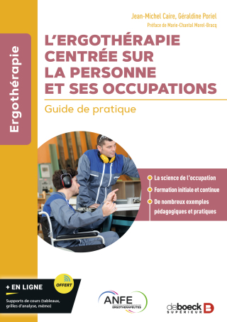 Cover image: L ergothérapie centrée sur la personne et ses occupations 1st edition 9782807351417