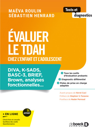 Cover image: Evaluer le TDAH chez l'enfant et l'adolescent 1st edition 9782807358287