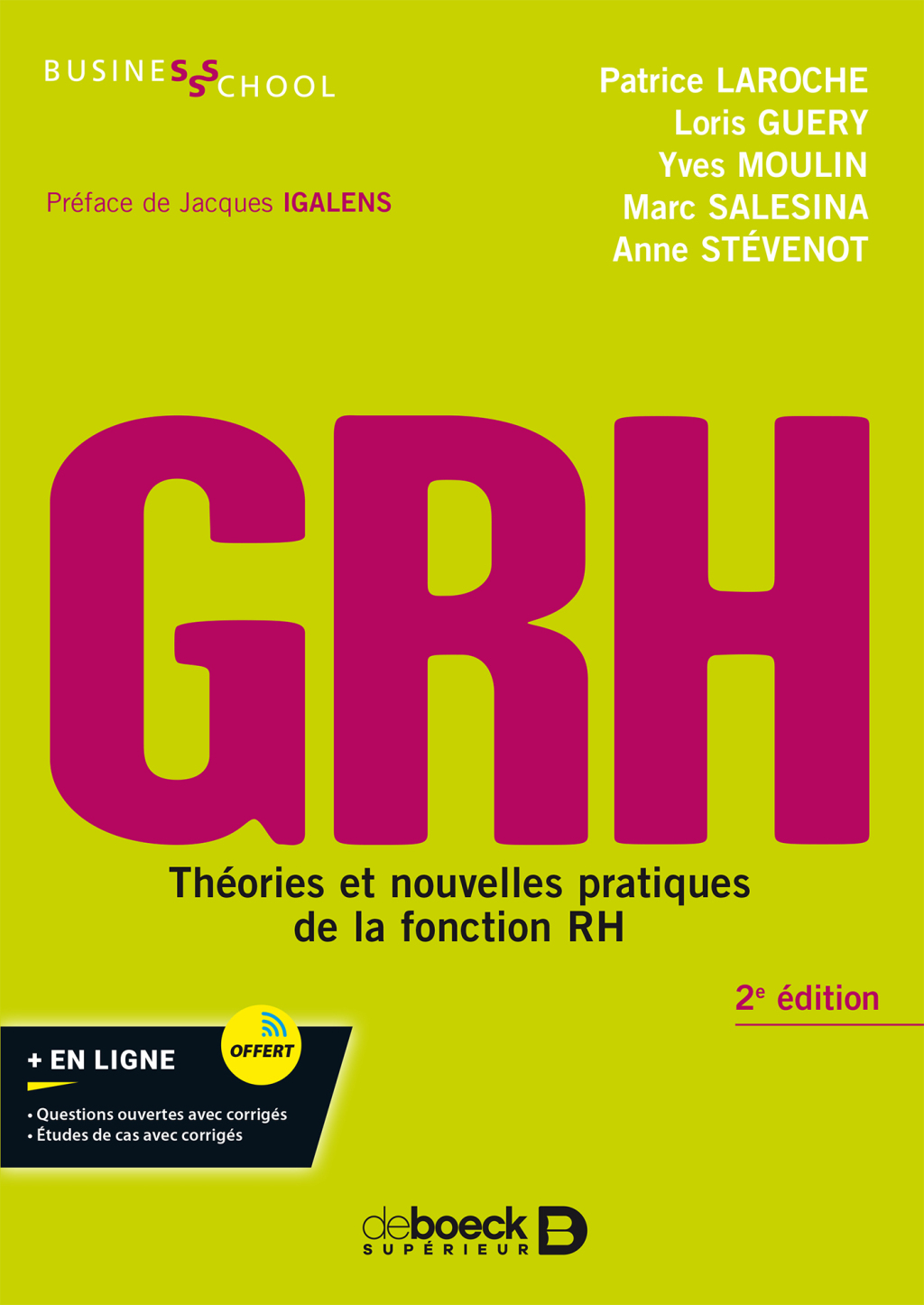 GRH Théories et nouvelles pratiques de la fonction RH 2nd Edition