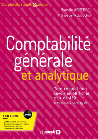 Cover image: Comptabilité générale et analytique 1st edition 9782807362109