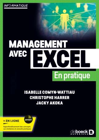 Cover image: Management avec Excel en pratique 1st edition 9782807372672