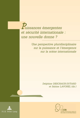 Omslagafbeelding: Puissances émergentes et sécurité internationale : une nouvelle donne ? 1st edition 9782807601024