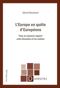 Cover image: L’Europe en quête d’Européens 1st edition 9782807603370