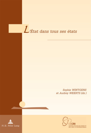 Cover image: L’État dans tous ses états 1st edition 9782807603660