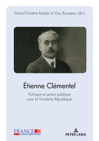 Cover image: Étienne Clémentel (1864-1936) 1st edition 9782807604773