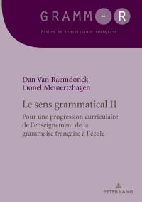 Titelbild: Le sens grammatical 2 1st edition 9782807607842