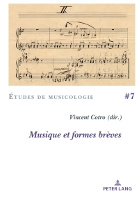 Imagen de portada: Musique et formes brèves 1st edition 9782807608542