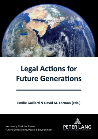 Cover image: Legal Actions for Future Generations 1st edition 9782807609044