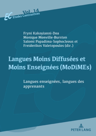 Cover image: Langues moins Diffusées et moins Enseignées (MoDiMEs)/Less Widely Used and Less Taught languages 1st edition 9782807612501