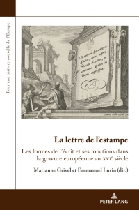 Cover image: La lettre de l’estampe 1st edition 9782807613591