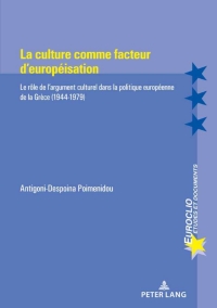 Cover image: La culture comme facteur d’européisation 1st edition 9782807615175